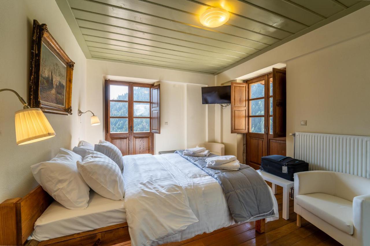Maisonette Korfes-Κορφές-Μ Δύο Αυτόνομοι Όρoφοι Της Βίλας Κορφές Για Οικογένειες Και Μικρές Παρέες Karpenísion Exterior foto